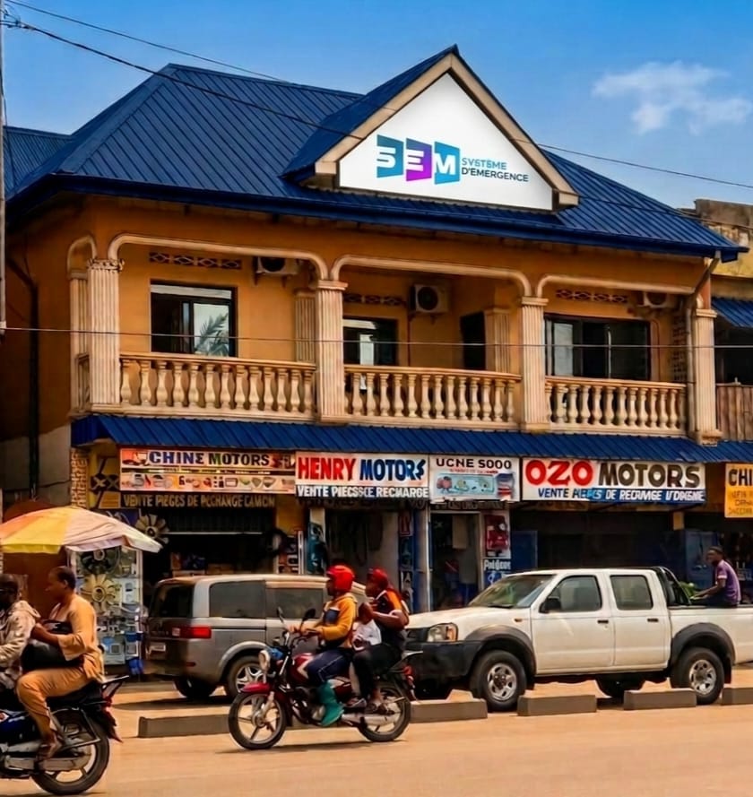 Siège social de Système d'Émergence à Kinshasa — Hub multiservices RDC