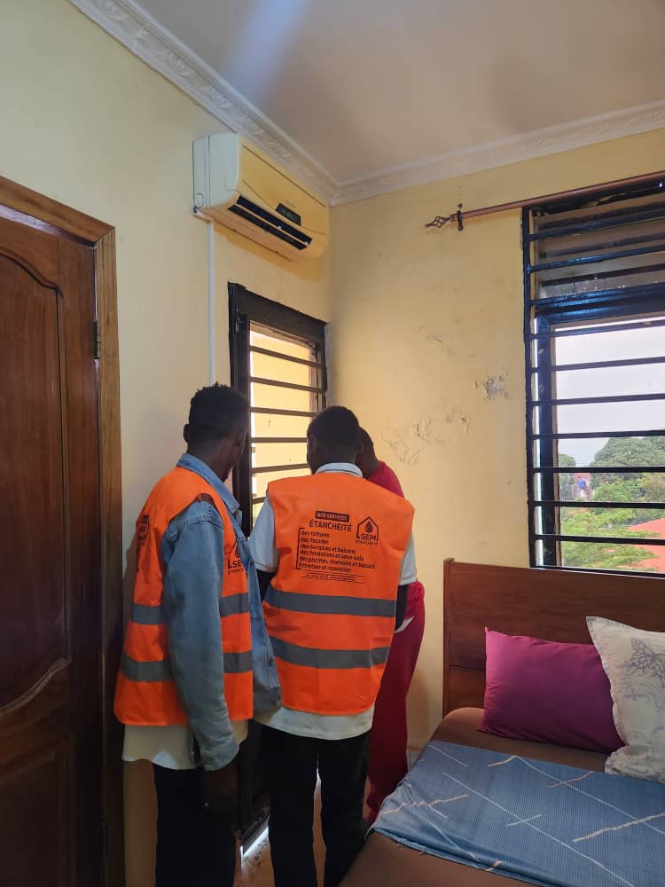 Travaux d'étanchéité industriels — Protection infiltration Kinshasa